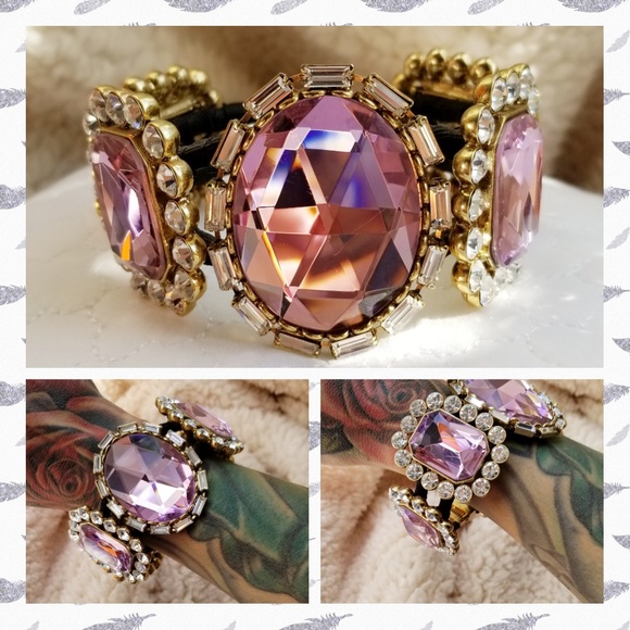 Betsey Johnson Jewelry - Rare Vintage Betsey Johnson Hinged Bracelet